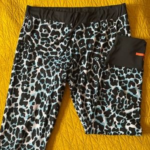 Adidas by Stella McCartney Leopard Print Leggings